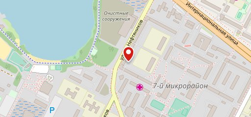 Маяк на карте