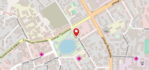 Маяк на карте