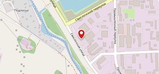 Столовая на карте