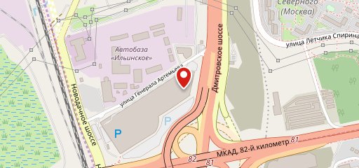 МакАвто на карте