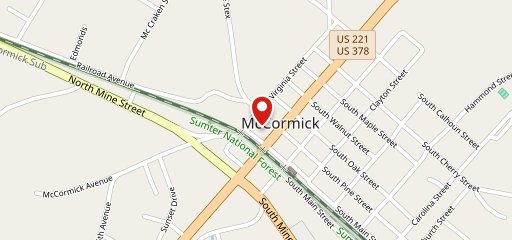 McCormick Drive Inn на карте