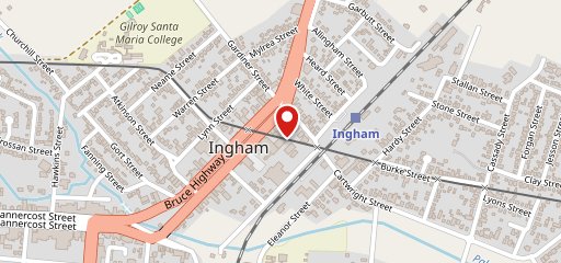 McDonald's Ingham на карте