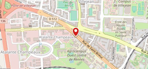 McDonald's Rennes на карте