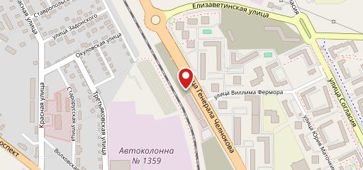 Территория Мяса на карте
