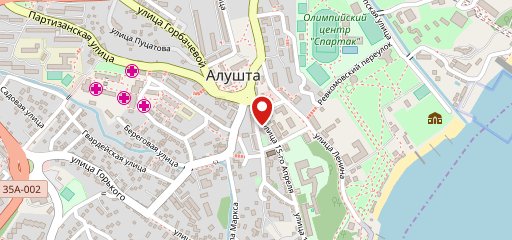 Кафе «Медоборы» на карте