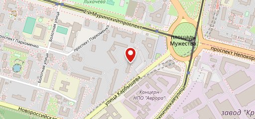 Медок на карте