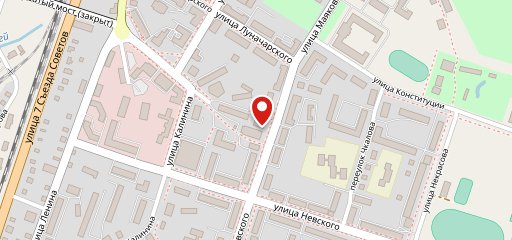 Маяковский на карте