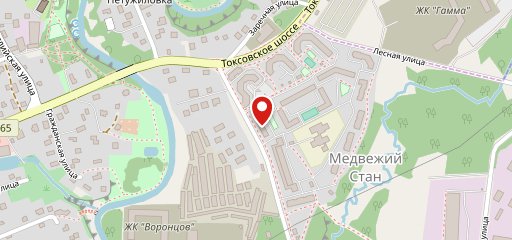 Медвежка на карте