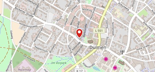 MegMo - Ihr Lieferservice in Dülmen на карте