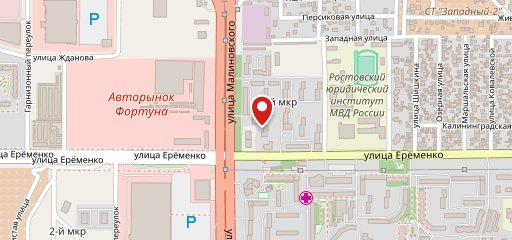 Мега, бар на карте