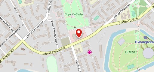 Мега Пицца на карте