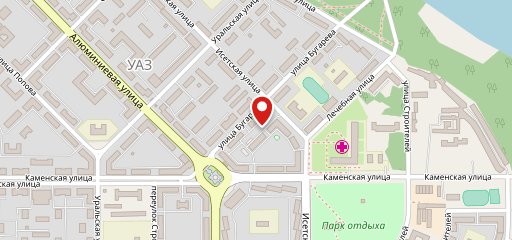 Мега Пицца на карте