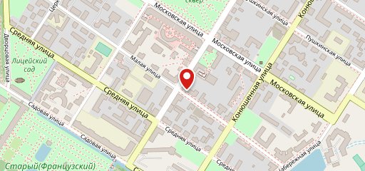 Мегабургер на карте
