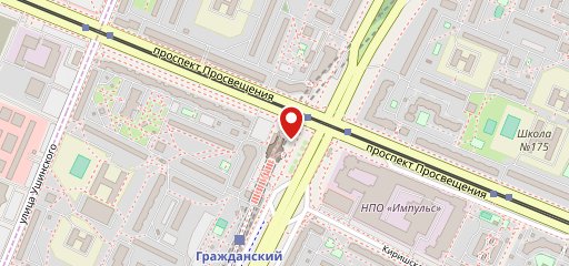 Мегабургер на карте