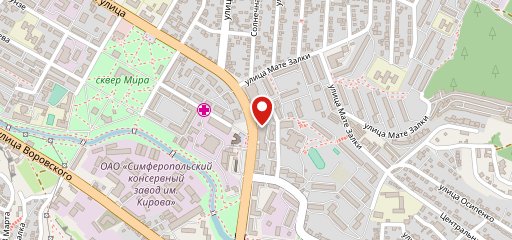 Мельница на карте