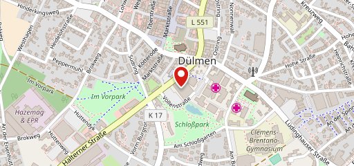 Bäckerei Mensing Dülmen на карте