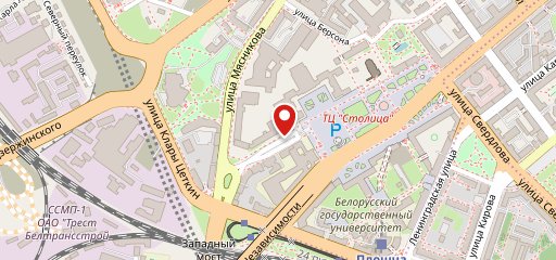 Менск на карте