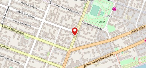 Меню на карте