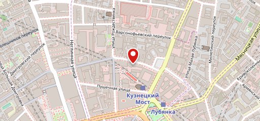 Menza на карте