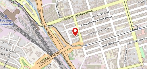 Мера С, столовая на карте
