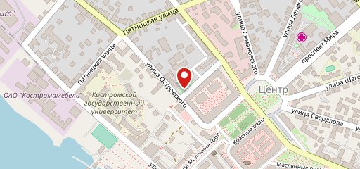 Браво Стар, Сеть Пиццерий на карте