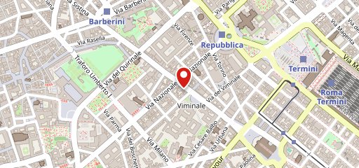 Mercure Roma Centro Termini Ristorante на карте