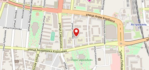 Меркурий на карте
