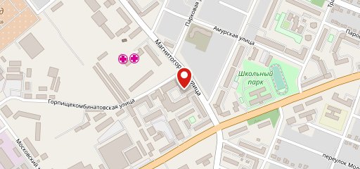 Мередиан на карте