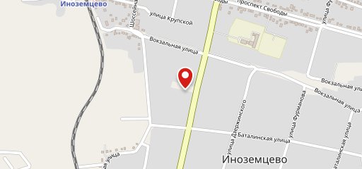 Меридиан на карте