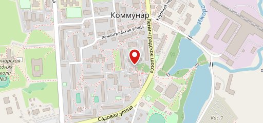 Меридиан на карте