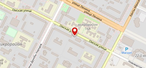 Меридиан на карте