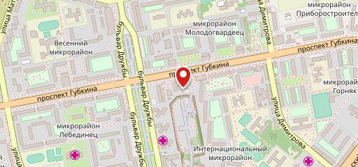 Меридиан на карте
