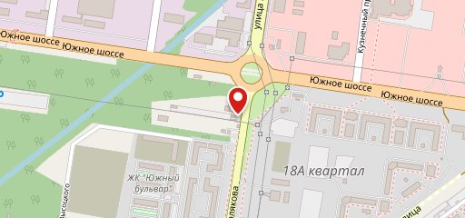 Меридиан на карте