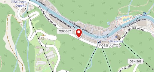 Меркюр на карте