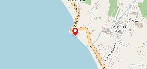 MERU RESTAURANT LOMBOK на карте