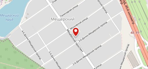 Мещерский Дворик на карте
