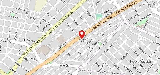 Pizza Messina's Jardines de Mérida на карте