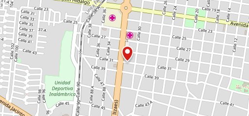 Pizza Messina's Itzáes на карте