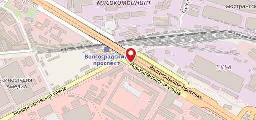 Столовая на карте