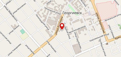 Место Тесто на карте