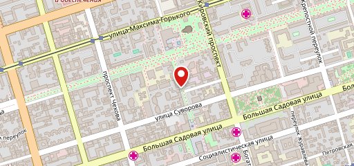 Место Тесто на карте