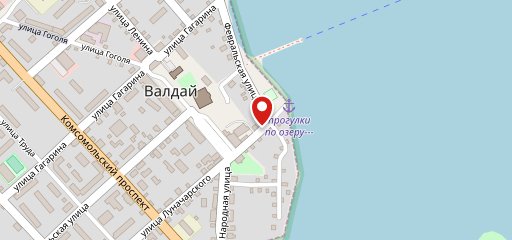 Кафе Место.Валдай на карте