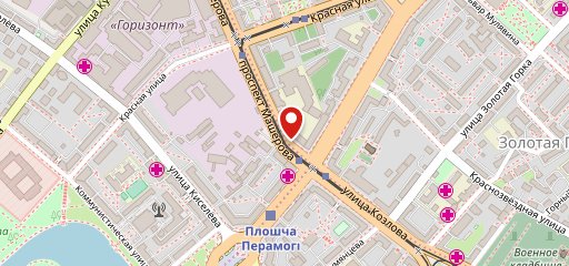 Место встречи на карте