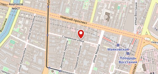 Место встречи П8 на карте