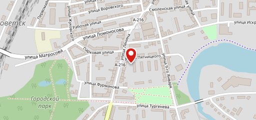 Место встречи на карте