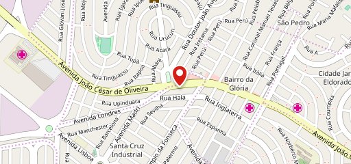 Mestre Cook Contagem MG на карте