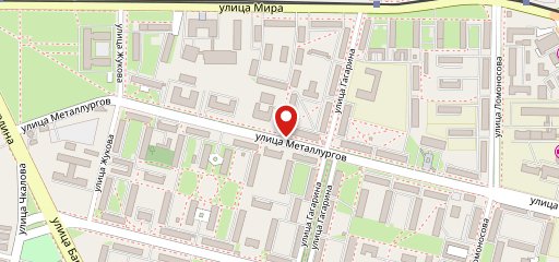 Металлург на карте