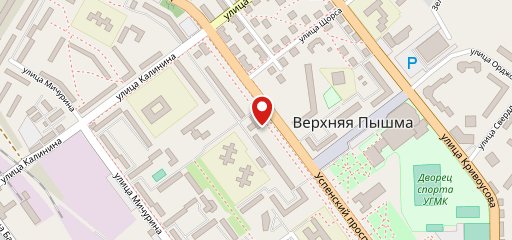 Металлург, буфет на карте