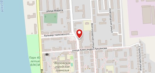 Гостиница Металлург на карте