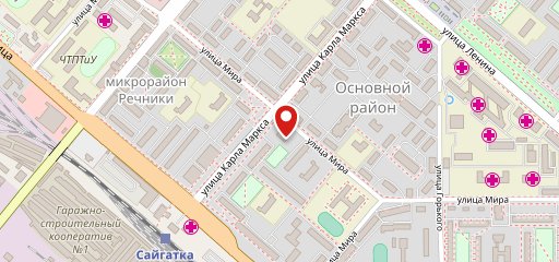 Метелица на карте